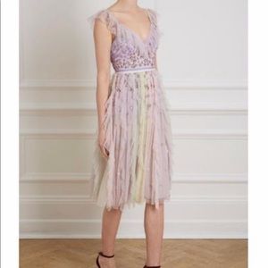 ISO Needle and Thread Raimbow Embellished Dress